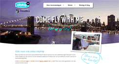 Desktop Screenshot of citytrip.be
