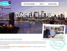 Tablet Screenshot of citytrip.be